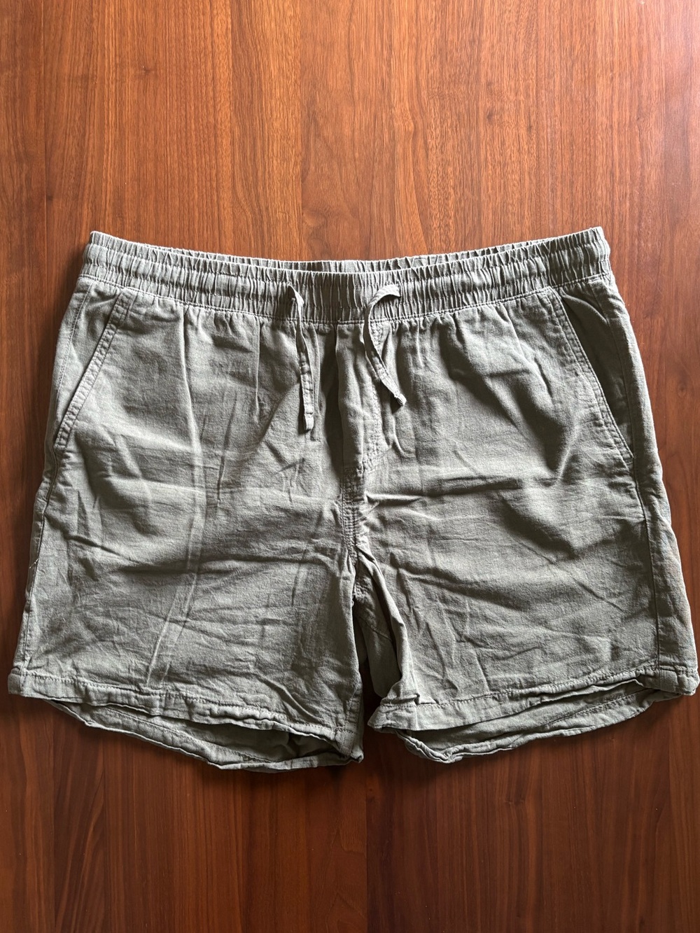 🫒 Jack & Jones Linen Blend Pull-On Shorts – Men’s XL 🫒